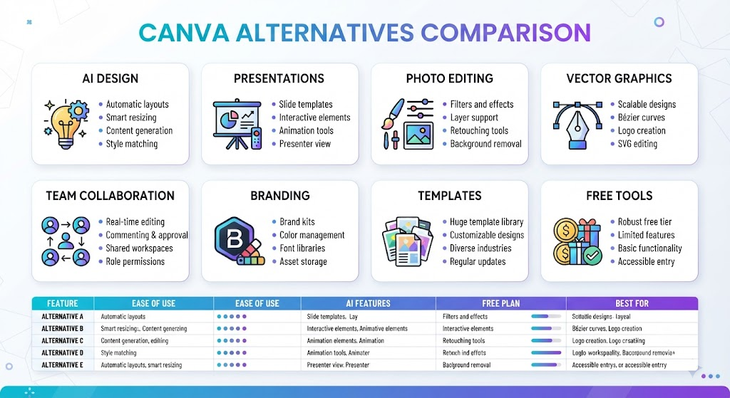 15 Best Canva Alternatives (2026): Powerful AI & Design Tools Compared 3 15 Best Canva Alternatives (Detailed Reviews)
