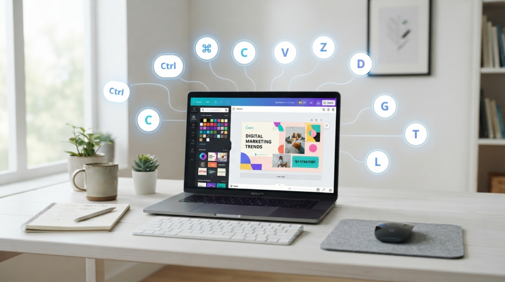 25+ Essential Canva Keyboard Shortcuts for Windows, Mac & Web to Work Faster (2026 Guide) 1 25+ Essential Canva Keyboard Shortcuts for Windows, Mac & Web to Work Faster (2026 Guide)