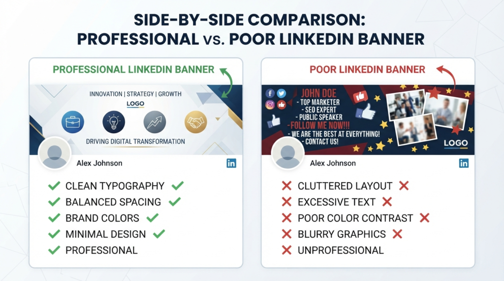 Canva LinkedIn Banner Templates: 12 Smart Tips for a Professional Profile (2026) 4 Canva LinkedIn Banner Design Checklist