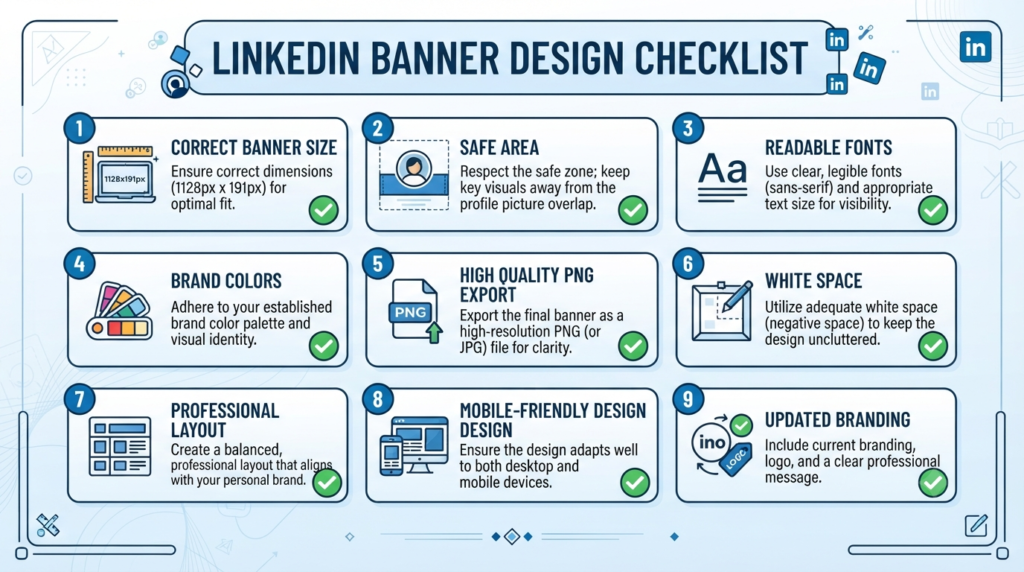 Canva LinkedIn Banner Templates: 12 Smart Tips for a Professional Profile (2026) 3 Common Canva LinkedIn Banner Mistakes