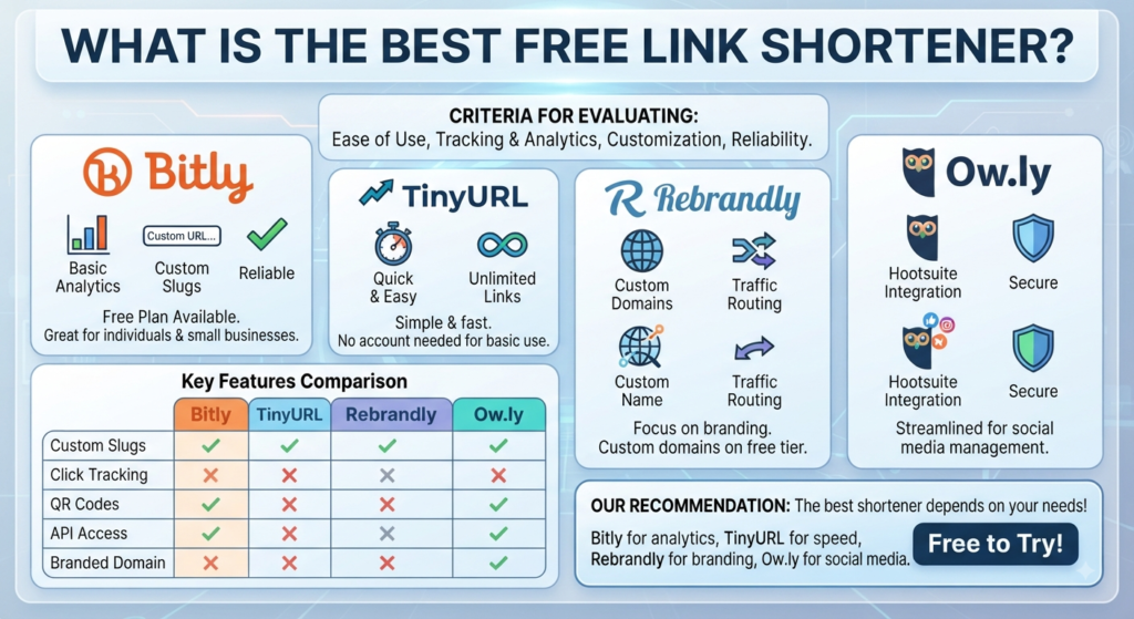 Canva Link Shortener vs Bitly: 9 Key Differences and Which Is Better for Creators? 4 What Is the Best Free Link Shortener